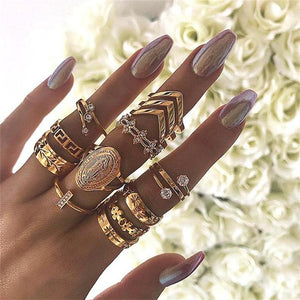 Bohemian Ring Set