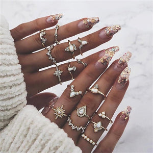 Bohemian Ring Set