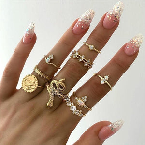 Bohemian Ring Set