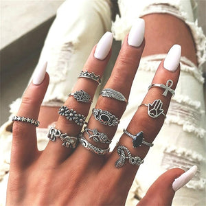 Bohemian Ring Set