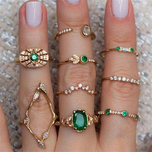 Bohemian Ring Set