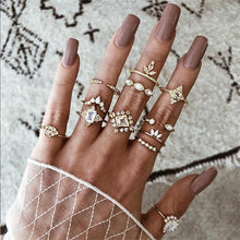 Load image into Gallery viewer, Bohemian Ring Set