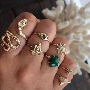 Bohemian Ring Set