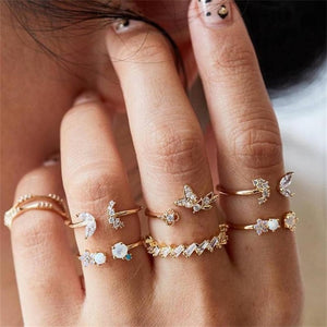 Bohemian Ring Set