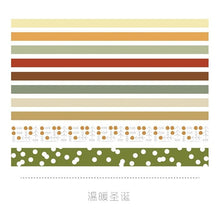 Load image into Gallery viewer, VINTAGE WASHI TAPE 10-PIECE SET