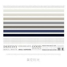 Load image into Gallery viewer, VINTAGE WASHI TAPE 10-PIECE SET