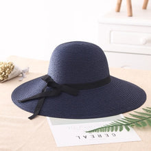 Load image into Gallery viewer, Wide Brim Straw Hat