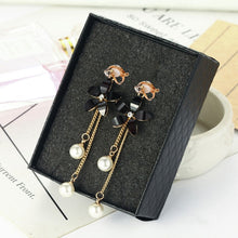 Load image into Gallery viewer, Petal Acrylic Tassel Clip-on Earrings