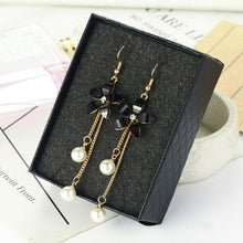 Load image into Gallery viewer, Petal Acrylic Tassel Clip-on Earrings