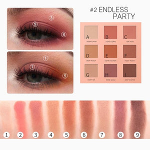 Shimmer and Matte Eyeshadow Palette