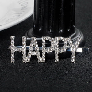 Shining Letter Hairpins