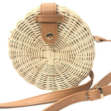 Load image into Gallery viewer, Round Straw Bag Handbag