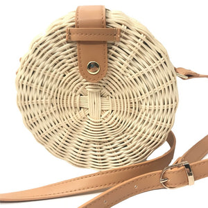 Round Straw Bag Handbag