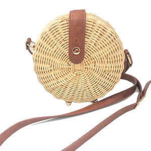 Round Straw Bag Handbag