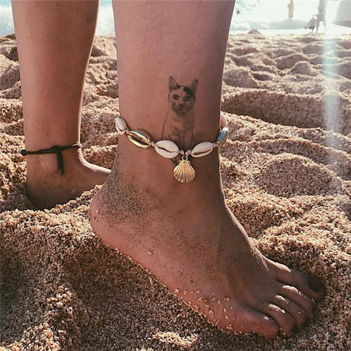 Cowrie Shell Anklet