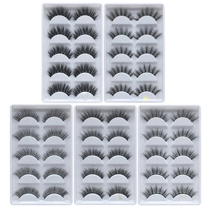 10p Mink Fake Lashes