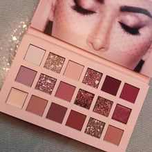 Load image into Gallery viewer, Pearlescent Glitter Eye Shadow Palette