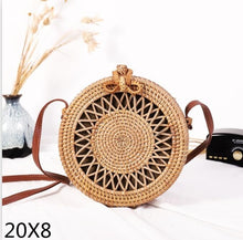 Load image into Gallery viewer, Woven Rattan Bag