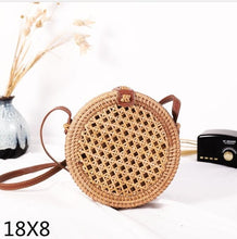 Load image into Gallery viewer, Woven Rattan Bag