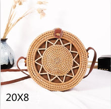 Load image into Gallery viewer, Woven Rattan Bag