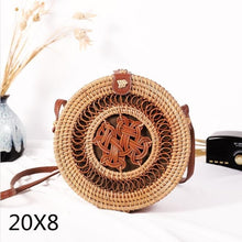 Load image into Gallery viewer, Woven Rattan Bag
